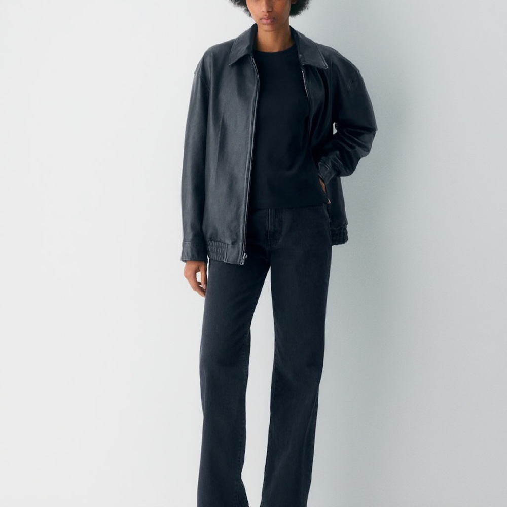 Denim Forum Farrah Hi Rise Black Jeans